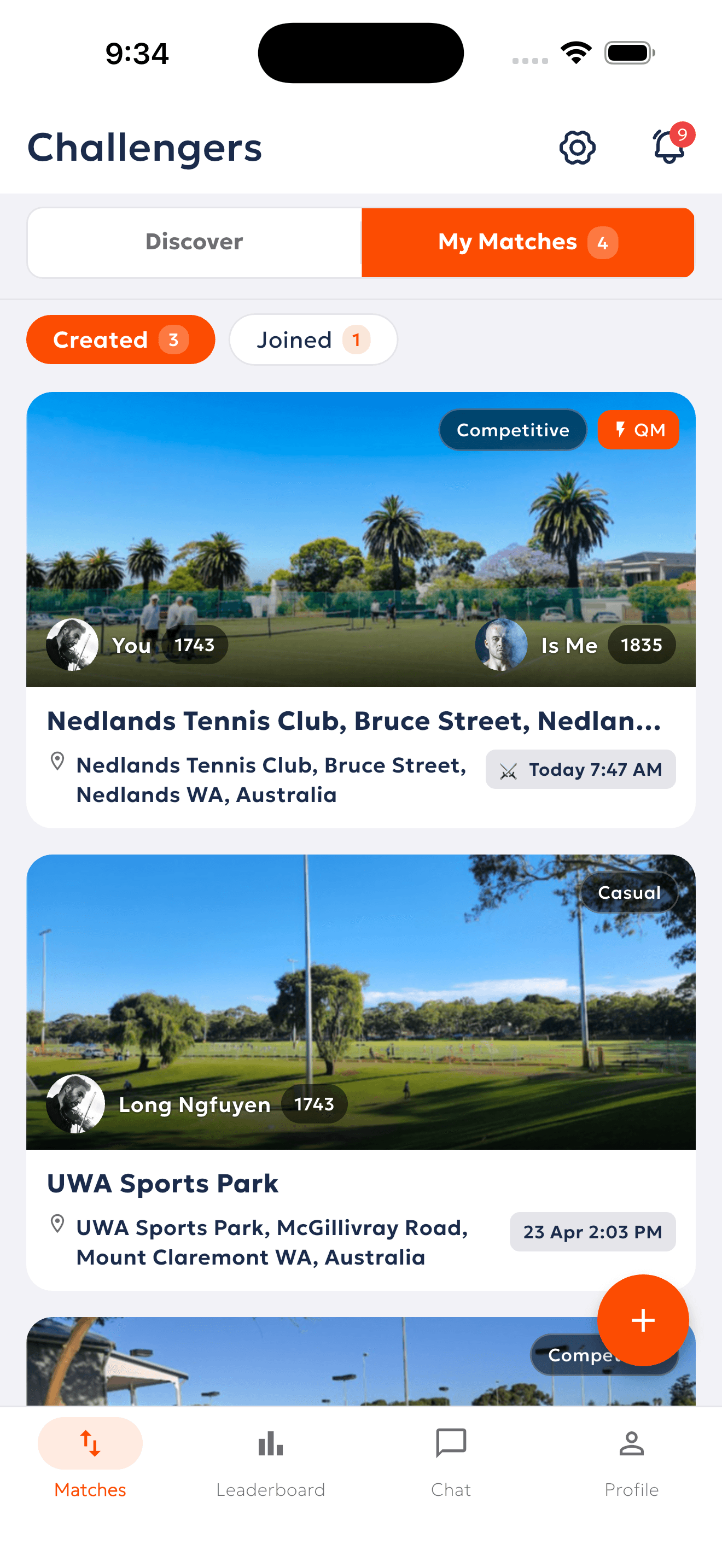 Frienemi Discover feed